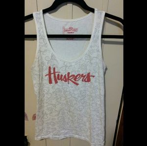 Nebraska Huskers Bling Tank